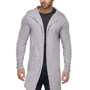 Men's Cotton Hooded Cardigan