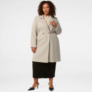 Shelley Curve Double Breasted Coatigan